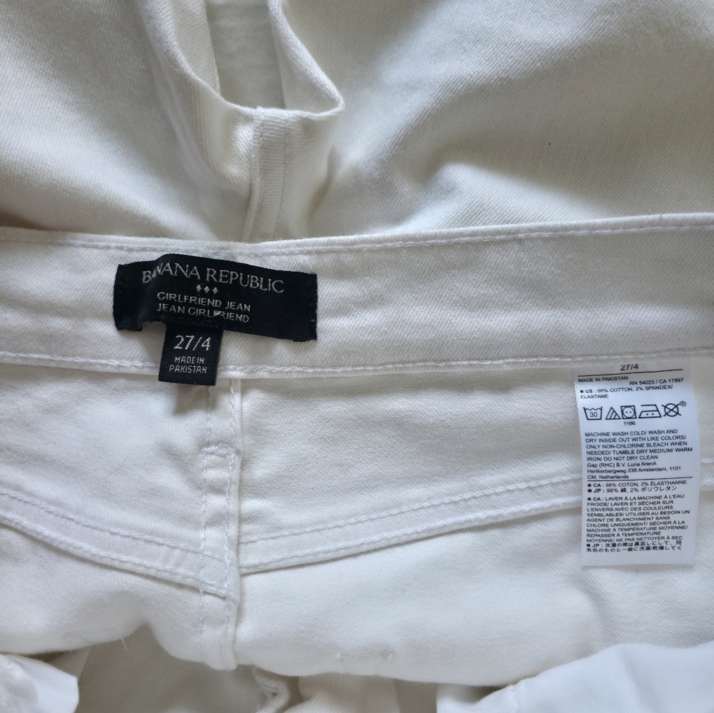 Banana Republic Girlfriend Jean Ecru - Picture 8 of 8